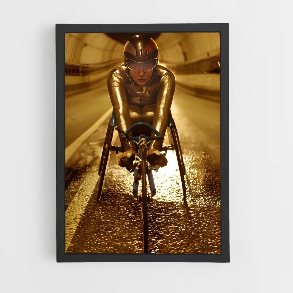Poster Tunnel de Détermination – affiche Jeux Olympiques (vue 2)